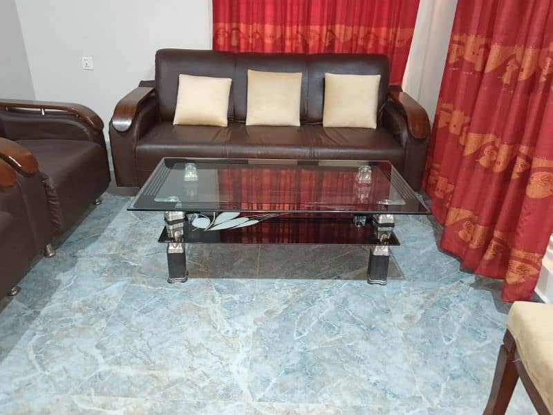 double Glass center table  2.4 x4 1