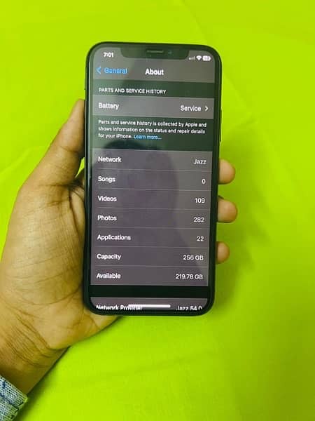 iphone X 256Gb PTA Approved 4