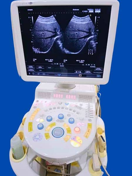 Ultrasound Machine Hitachi HI VISION Preirus 1