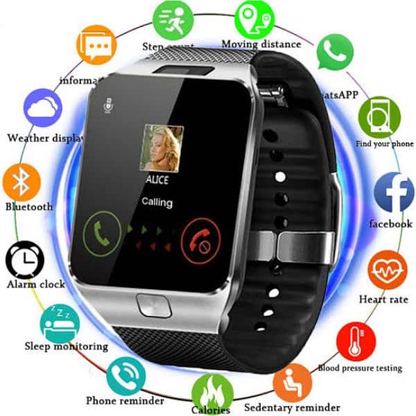 Sim Smart Watch | PTA Approved Watch | Sim Watch 2