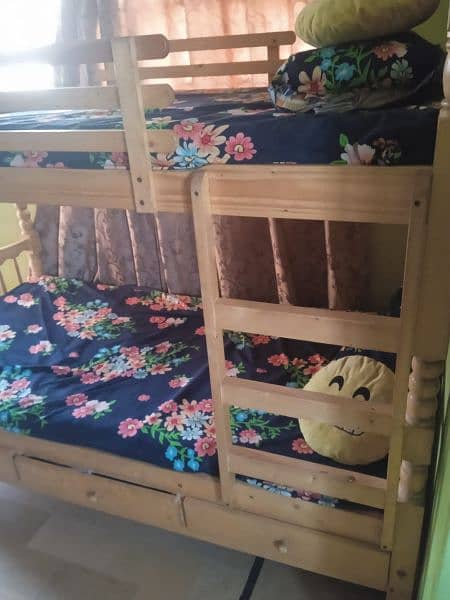Double bed with mattress for sale. 0