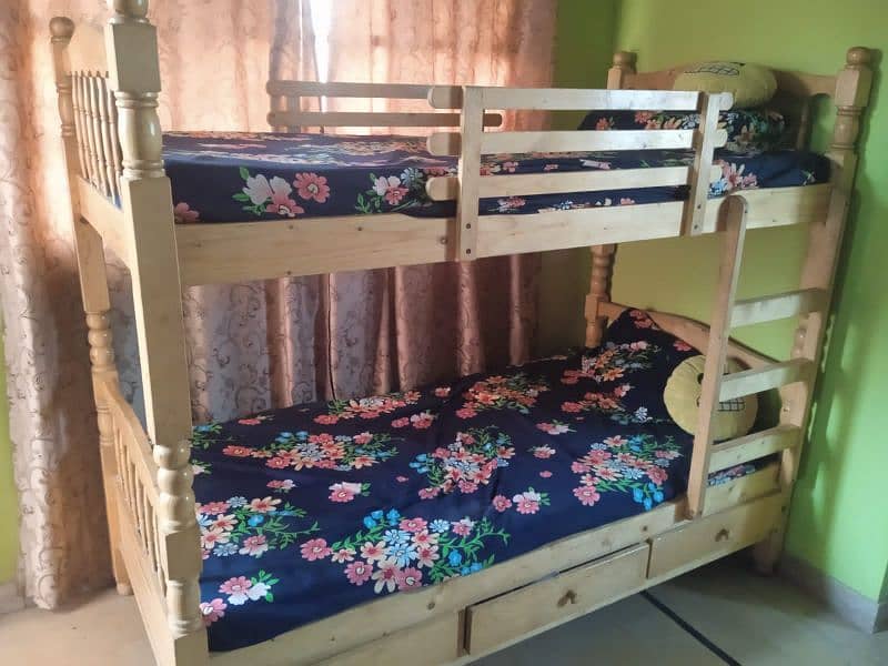 Double bed with mattress for sale. 5