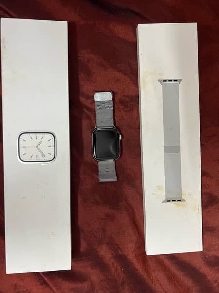 Apple watch series 7 stainless steel 7