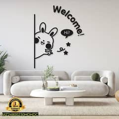 Welcome Wall Art, Pack Of 2