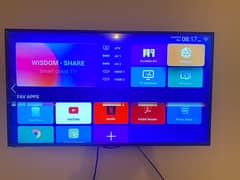 samsung 43' smart LED TV (Line on the Screen)