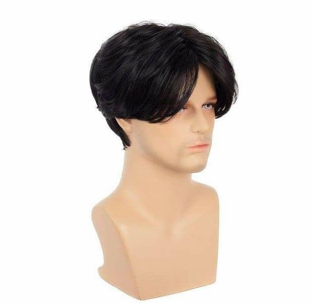 Men original hair cap wig (0'3'0'6'4'2'3'9'1'0'1) 8