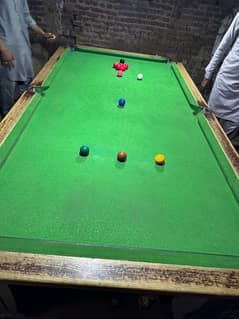 Snooker table and cubes for sale| used snooker| snooker for sale