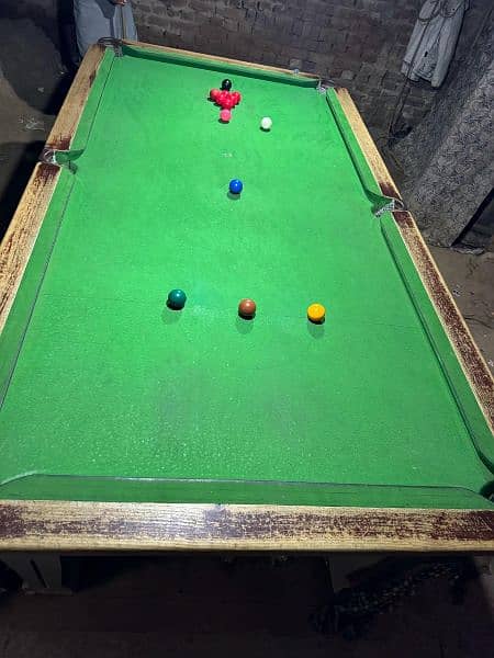 Snooker table and cubes for sale| used snooker| snooker for sale 1