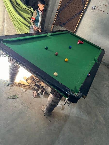 Snooker table and cubes for sale| used snooker| snooker for sale 2