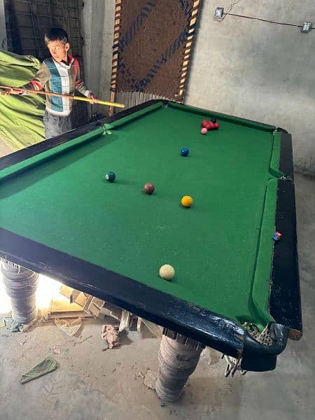 Snooker table and cubes for sale| used snooker| snooker for sale 7