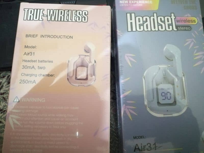 Headset Wireless Stereo A 31 2