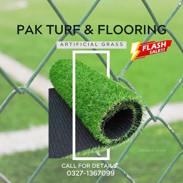 Lawn Grass - Field Artificial Grass - Green Carpet - Roof Astro Turf 1