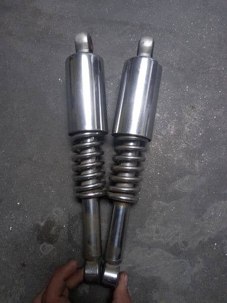 Honda 125 complete front hissa and back shock back stand silencer seat 3