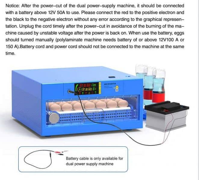 Intelligent incubator daraz model 24/36/64/128/192 eggs 0