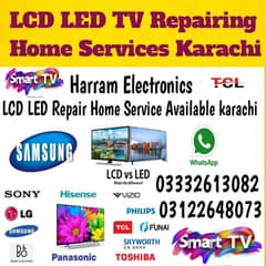 LCD. LED. Tv. Repairing All Karachi 03332613082 Call. Home Services