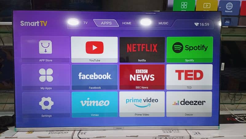 DHAMAKA SALE LED TV 55 INCH SMART 4K UHD BRAND NEW 3