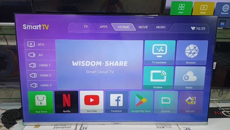 DHAMAKA SALE LED TV 55 INCH SMART 4K UHD BRAND NEW 4