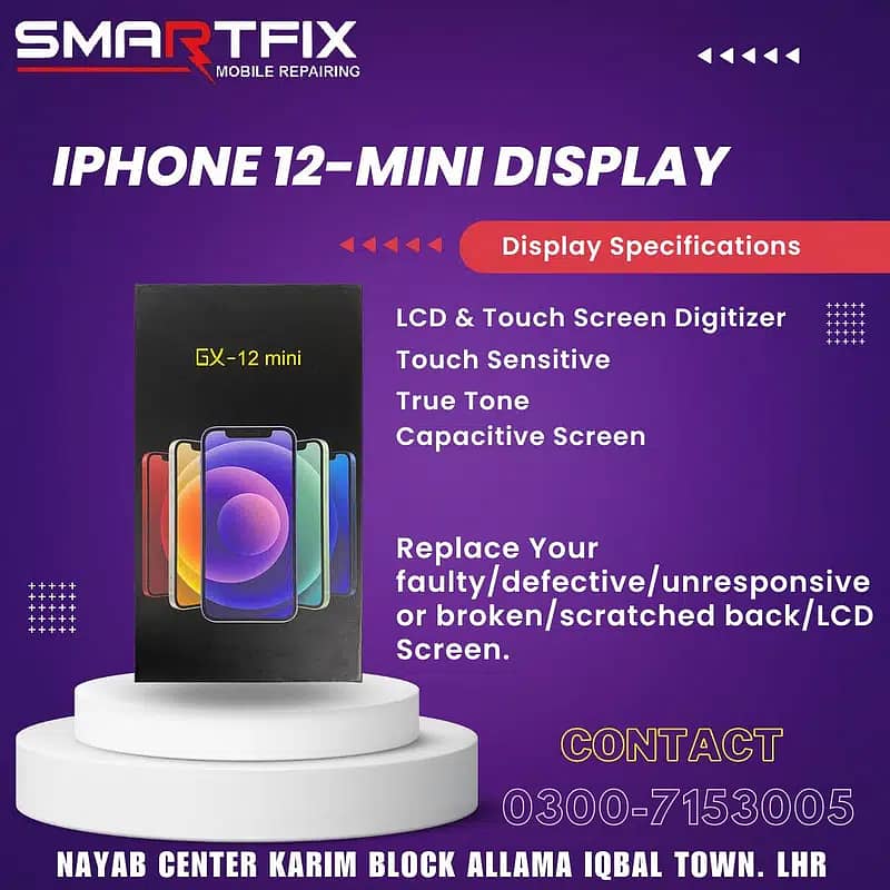IPhone Display Screen Panel iPhone X-14 Pro Max Wit Truetone 6