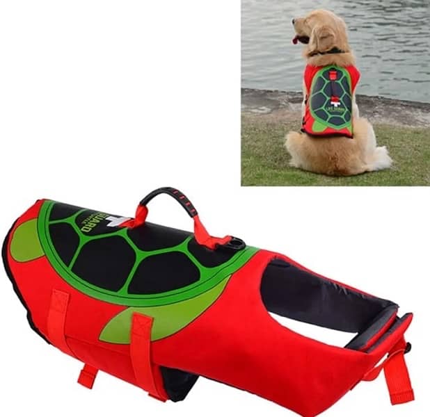 Dog Safety Life Jackey for Swimming, Boating, Hunting - Large 0