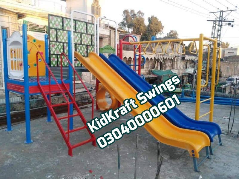 kids slides | Playground Equipment | kid swing | jhoola | kids Rides 18