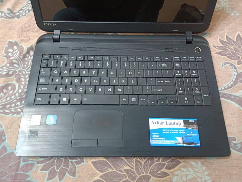 Toshiba Celeron 4th Generation Display 15.6 Numpad Slim Laptop 3