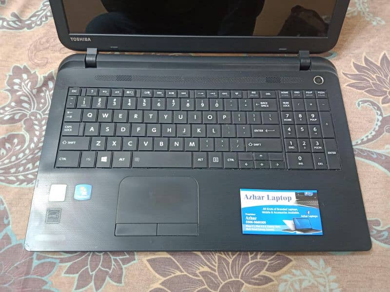 Toshiba Celeron 4th Generation Display 15.6 Numpad Slim Laptop 4