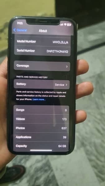 iphone 11pro pta approved 64gb with box 9