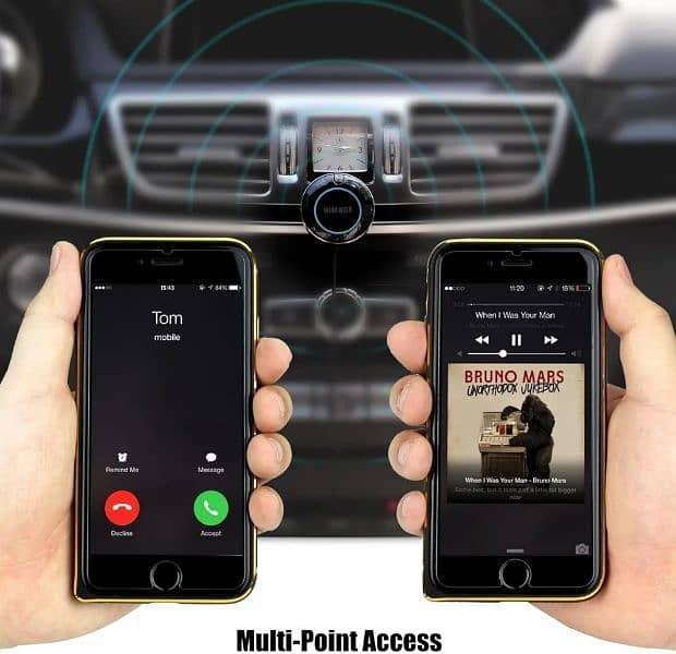 iClever Himbox HB01 Bluetooth Car Kit 2