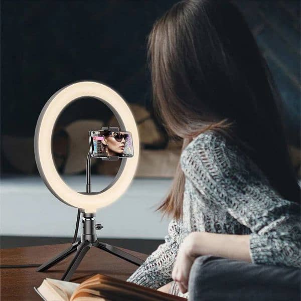 BlitzWolf BW-SL3 10inch Dimmable LED Selfie Ring Light 4