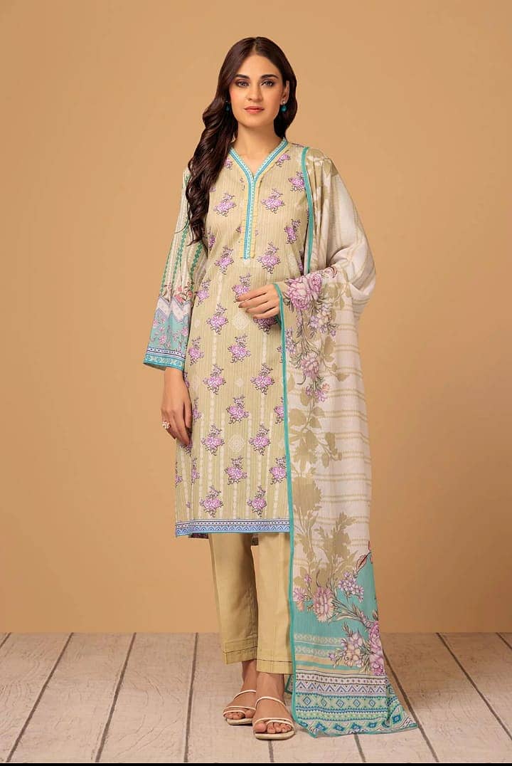 Branded Ladies Stitched & Un Stitched Suits Available 2024 Collection 2