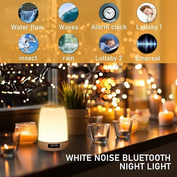 AUDIO 3D NIGHT TABLE LAMP WITH BLUETOOTH SPEAKER 4