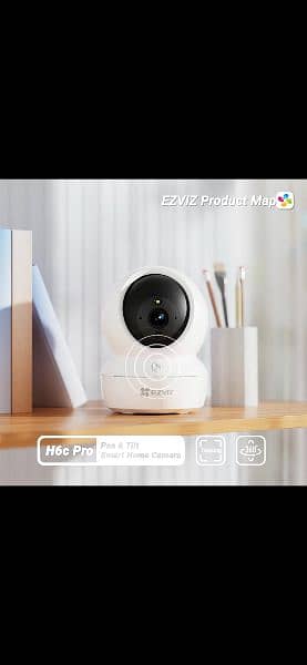 Ezviz H6C - 2mp Color Night Vision with Touch Call Button + 64GB card 0