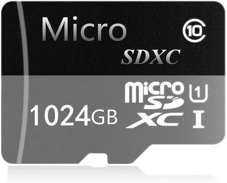 1 TB MICRO SD CARD HIGH SPEED 0