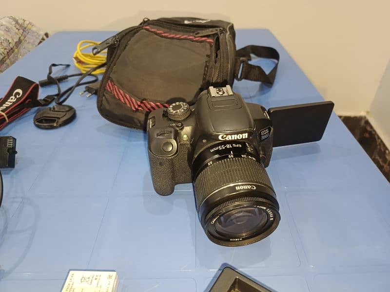 Canon EOS 700D DSLR Camera With Accessories 1