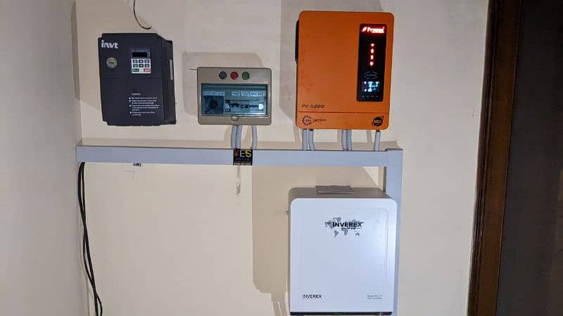 Solar System Hybrid Ongrid Off-grid And All Company inverter Panel 1