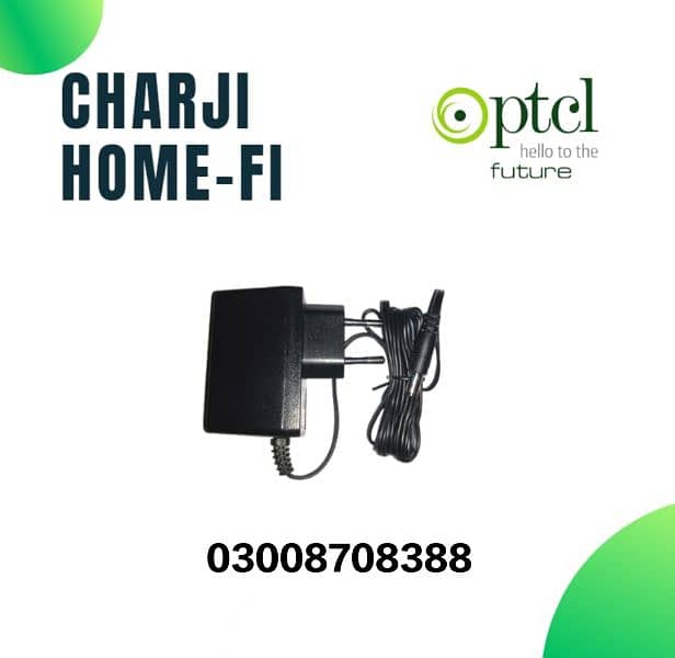 PTCL Charji Home Fi 4g Router
with Sim 1