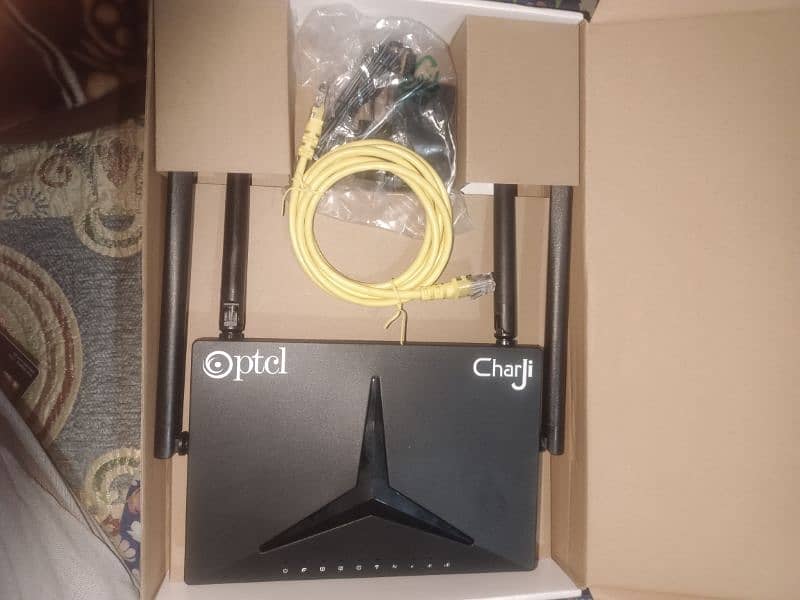PTCL Charji Home Fi 4g Router
with Sim 8