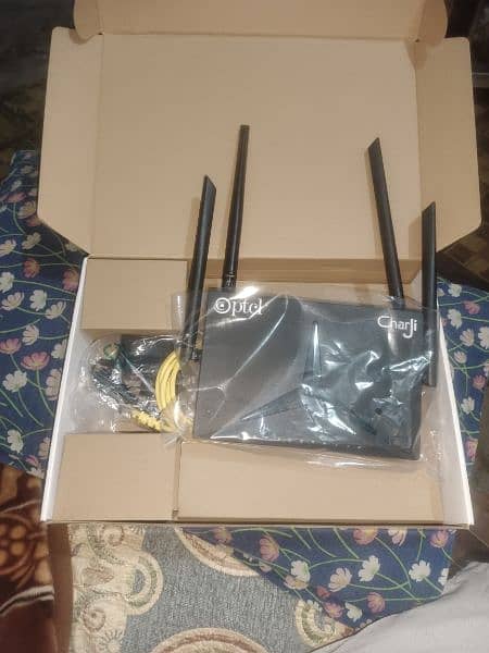 PTCL Charji Home Fi 4g Router
with Sim 9