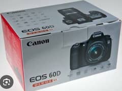 canon 60d just box open with 50 mm yong lens