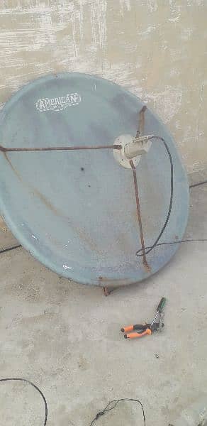 Dish tv setting antenna 0