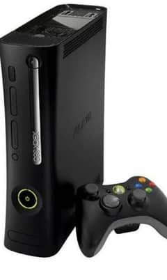 Xbox 360 with 2 wireless controllers with 100+ games 0