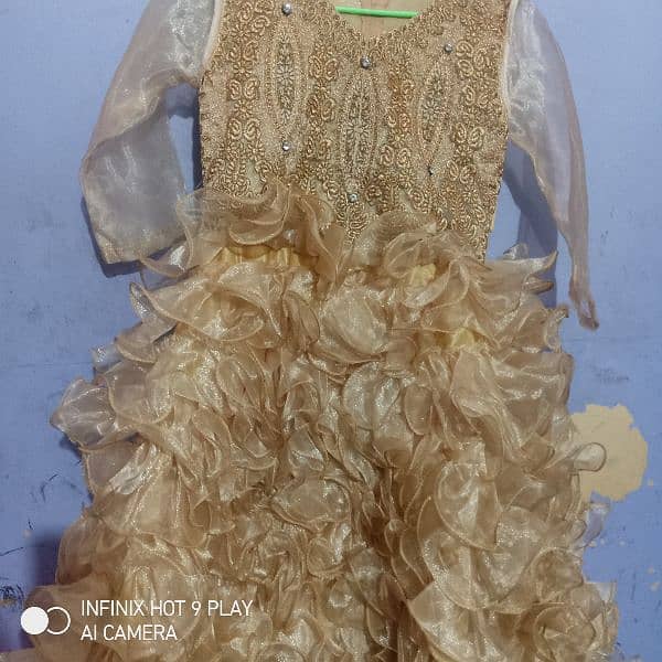 girl fairy frock 11 to 12 years 2