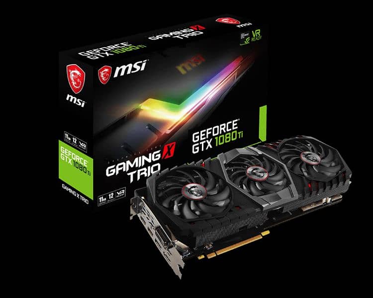 GeForce GTX 1080 Ti GAMING X TRIO 11 GB with BOX 3