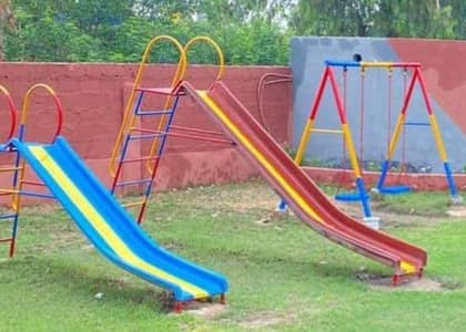 play ground  swigs and roof parking shades in fiber glas . 03272933969
