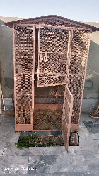 solid iron cage for pets 2