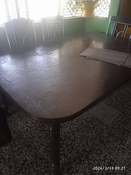 dinning table with chairs 2