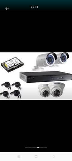 CCTV package 4 Dahua 1080p Full HD Camera 2mp 4 channel dvr XVR online