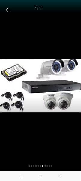 CCTV package Dahua 1080p Full HD 4 Camera 2mp 4 channel dvr XVR 0