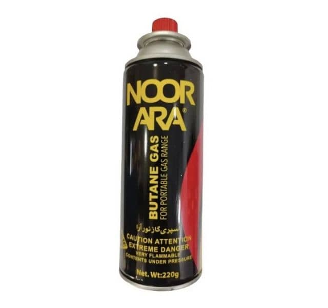 Butane gas canister , Noor Ara, portable stove, gas torch 2