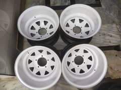 steel deep rims For car And jeep available CoD All of Pakistan 0